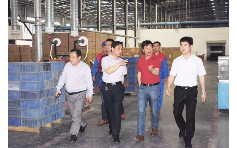 熱烈歡迎時(shí)風(fēng)集團(tuán)領(lǐng)導(dǎo)蒞臨旭派參觀交流！