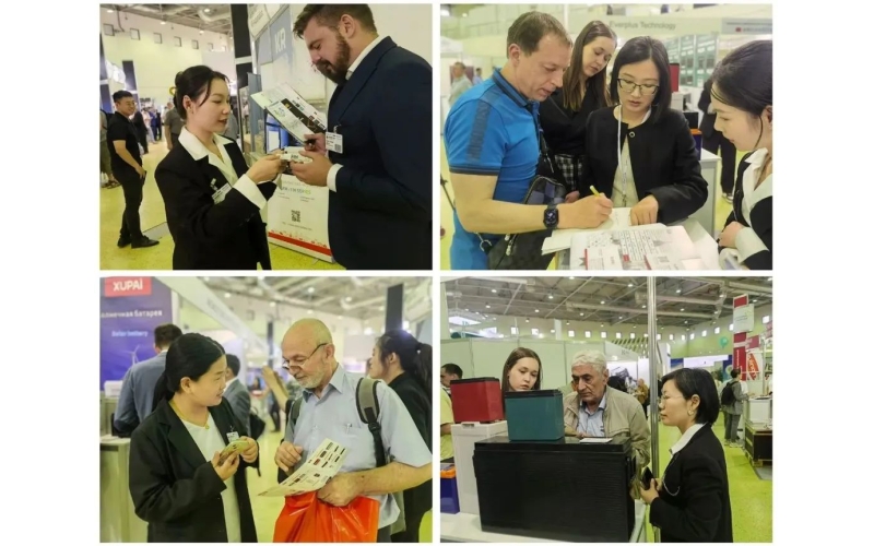 人氣爆棚，旭派電池在莫斯科展大放異彩！